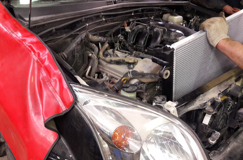 Ремонт системы охлаждения Mazda